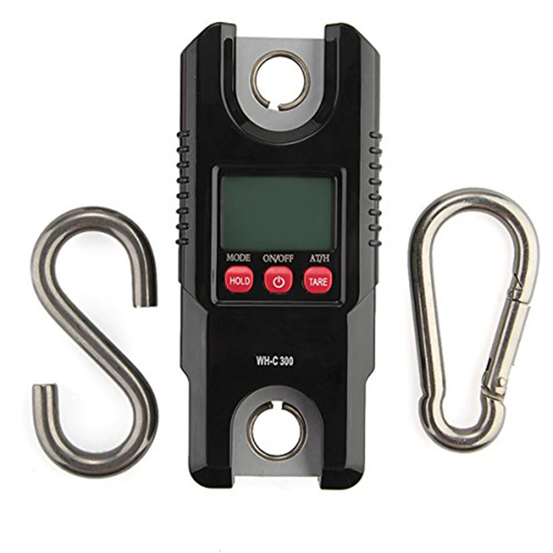 

Fishing Hanging Hook Weight Scales 300kg/600lb 100g Electronic Balance Portable Mini Heavy Duty Crane Scale LCD Digital Scales