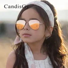 Kid Sunglasses Children Boys Girls Cute Mirror Baby Frame UV400 Mirror Pilot Fashion Eyewear Sun Glasses Small Size