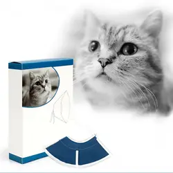 Pet медицинского восстановления Elizabeth мягкий воротник специально для кошек регулируемая животное воротник конус для анти-bite Lick раны Товары