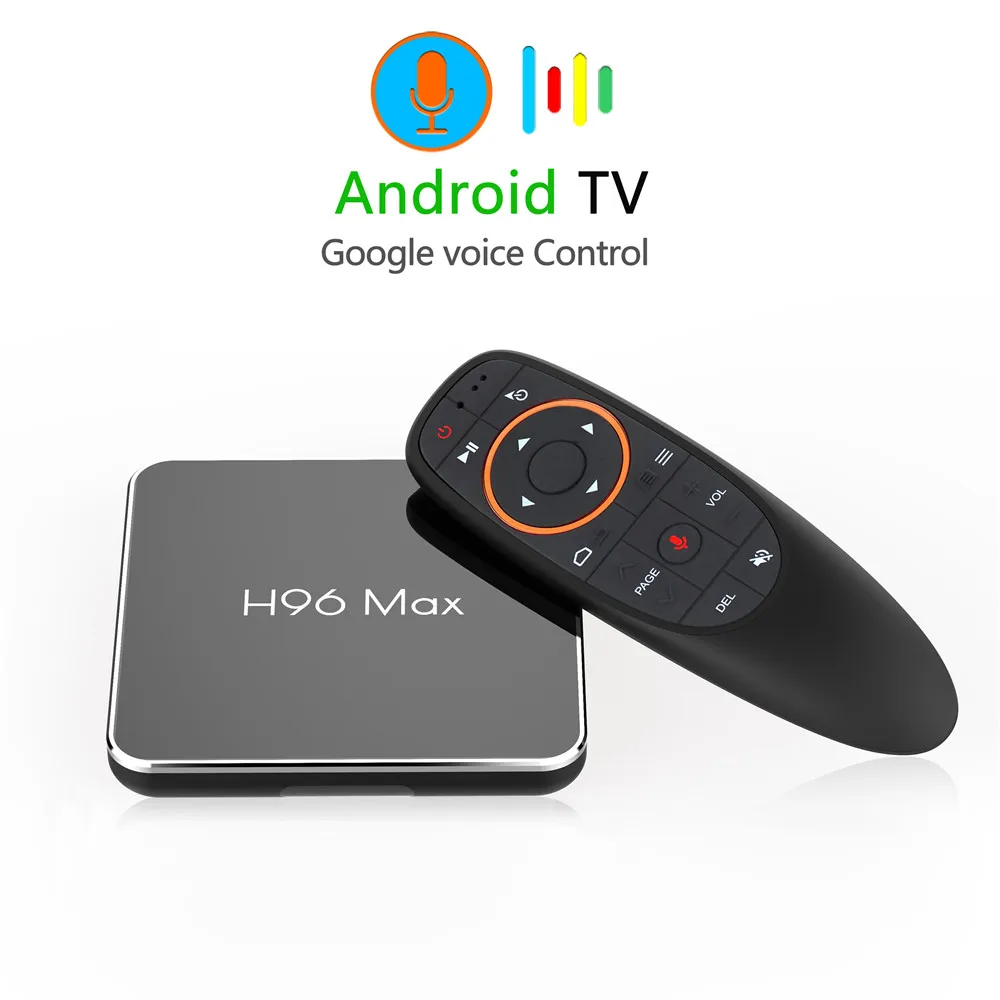 

H96 MAX X2 TV Box Amlogic S905X2 Android 8.1 4GB 32GB 64GB USB3.0 1080P Set Top Box Google Play H96MAX Smart TV Player