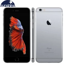 Разблокированный Apple iPhone 6S мобильного телефона 4,7 ''ips 12.0MP A9 двухъядерный процессор, 2 Гб Оперативная память 16 Гб/64/128 ГБ Встроенная память 4G LTE смартфон
