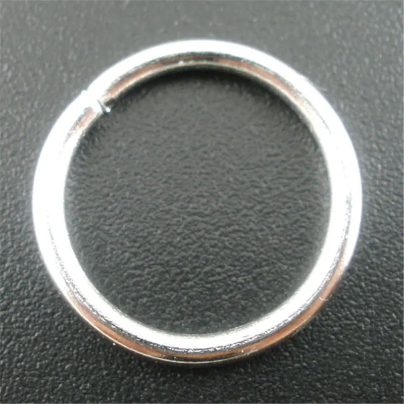 

DoreenBeads 100PCs Silver color Open Jump Rings 16mm Dia.Findings (B03127), yiwu