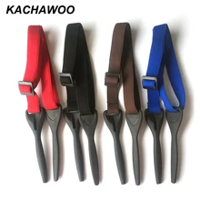 Kachawoo регулируемые резинки для очков мужские черные синие красные резиновые полиэфирные мужские спортивные очки шнур цепная гирлянда