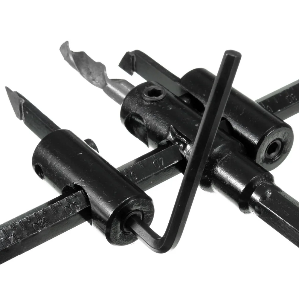 30-300mm Adjustable Core Drill Bit Aircraft Type Hole Cutter Wood Woodworking Aluminum Gypsum Board Rotary Holesaw Drilling Tool 30-300mm Adjustable Core Drill Bit Aircraft Type Hole Cutter Wood Woodworking Aluminum Gypsum Board Rotary Holesaw Drilling Tool