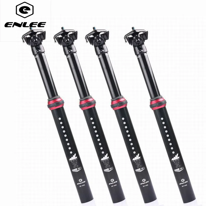 

ENLEE Bike Seatpost Hydraulic Air Pressure 30.9mm 31.6mm Remote Control Adjustable MTB Bike Seatpost Downhill DH FR AM Seatpost