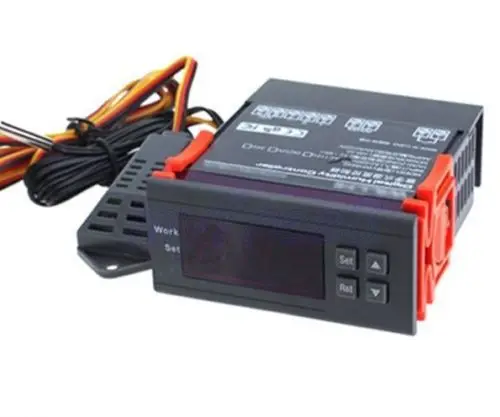 220V Digital Air Humidity Control Controller WH8040 Range 1/%-99/% RH HM-40 Type