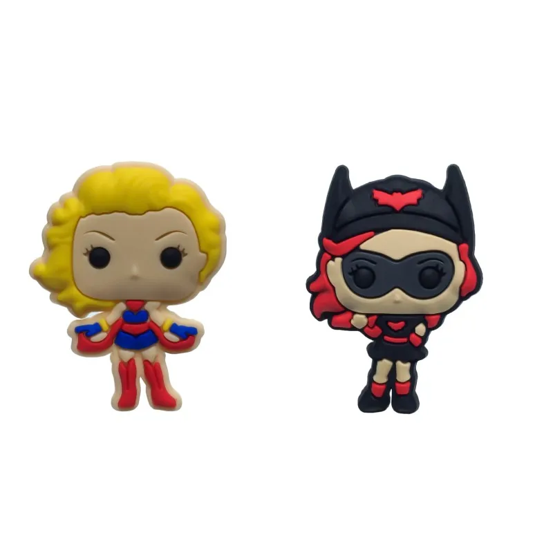 

1pcs Batwoman Supergirl PVC Fridge Magnets for Kids Blackboard Magnetic Stickers DIY Craft Home Decor Refrigerator Magnet Gift