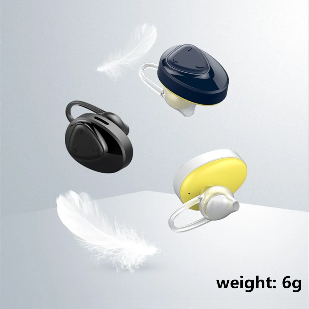 Mini Wireless Bluetooth 4 2 Stereo Earphones Sport Headsets with 700mAh Charger Box Mic Earbuds Earpieces for sport earphone