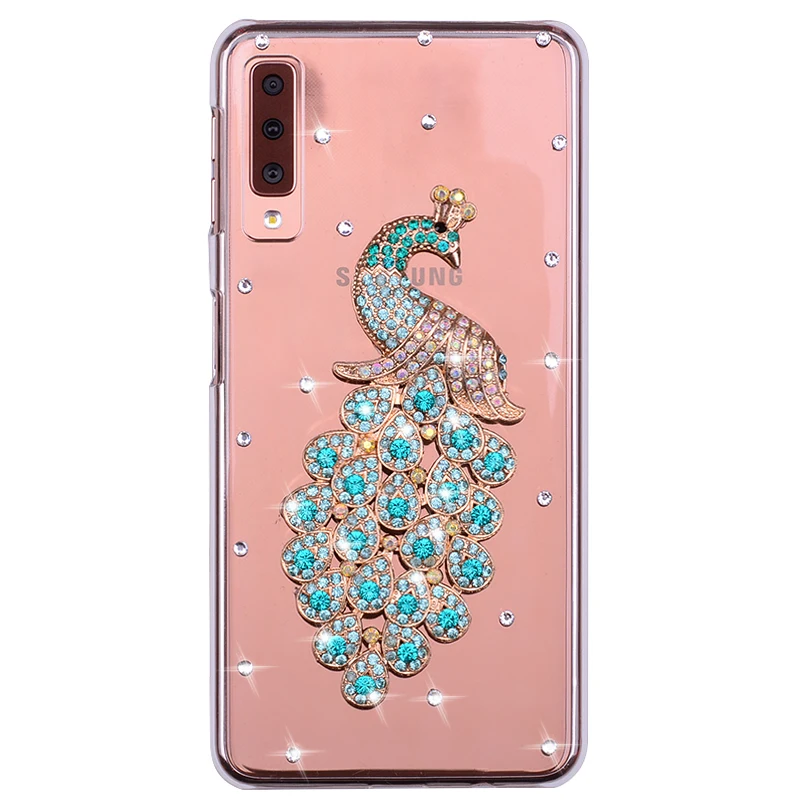 Чехол для Samsung Galaxy A50 силиконовый чехол со стразами Note 20 Ultra A01 A21s A51 A70 A30s M21 A71