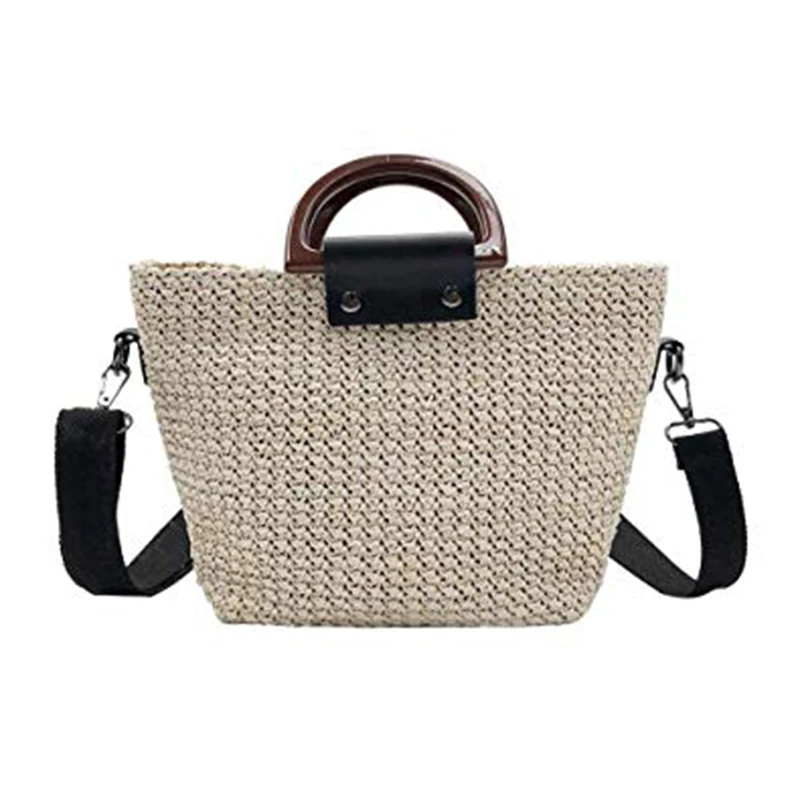 المرأة سترو حقيبة الصيف حقائب الكتف حزام الرجعية الشاطئ رسول Crossbody حقيبة الشاطئ للفتاة المرأة سترو حقيبة الصيف حقائب الكتف حزام الرجعية الشاطئ رسول Crossbody حقيبة الشاطئ للفتاة