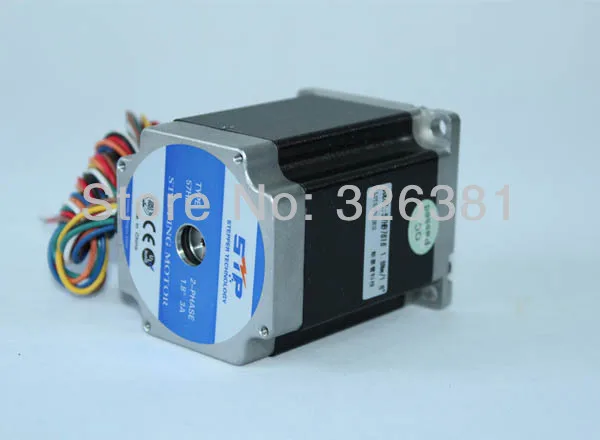 

57stepper motor 1.8 57 hb7616 two phase torque 1.6 N.m fuselage 76 mm diameter of axle 8 mm Input 8 thread hybrid stepper motor