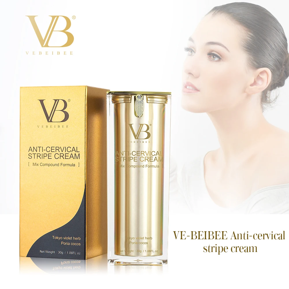 

VEBEIBEE Anti-Cervical Stripe Cream, Mix Compound Formula,Deepen the collagen elasticity and keep the neck firm.