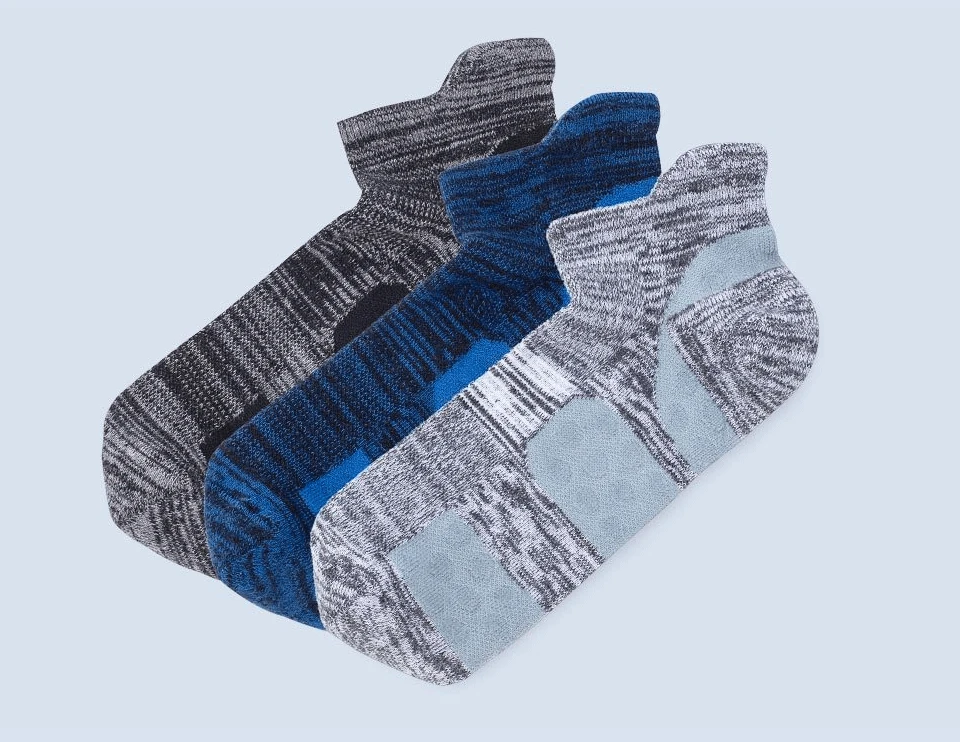 3 Pairs of Xiaomi Mijia 90 Points Massage Socks Comfortable Skin-friendly Non-slip Wear-resistant Men's Sports Massage Socks (2)