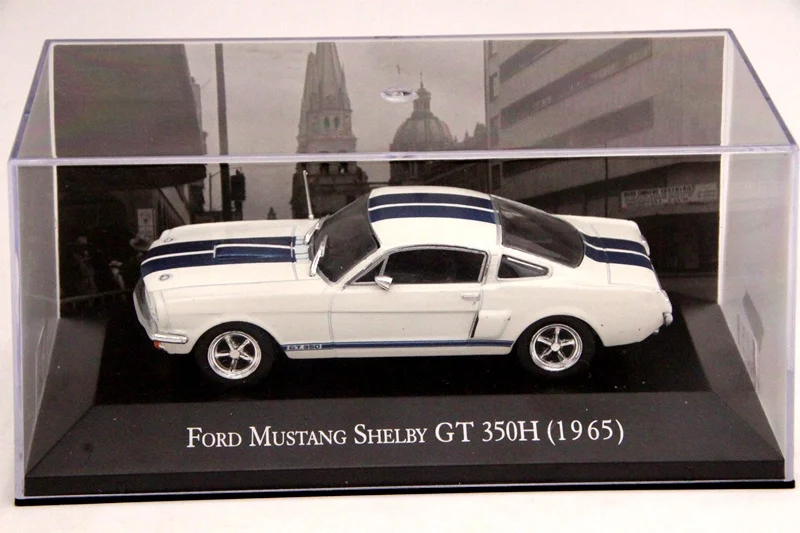 Ford MUSTANG Shelby GT500 1967 Miniature 1/43 IXO/Altaya Box Plexi 