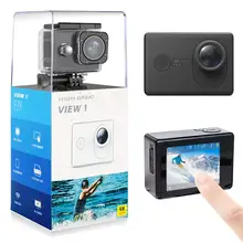 Высокая Великий вид действия Камера 4 K/30FPS 2,0 'Экран 1080 p водонепроницаемый Cam Спорт FOV152 градусов видео камера с приложением Управление