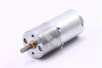 

25MM deceleration motor, 370 speed motor, smart car, deceleration motor metal gear box