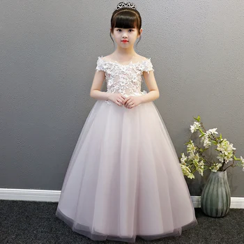 

summer girls long dress for party princess 2018