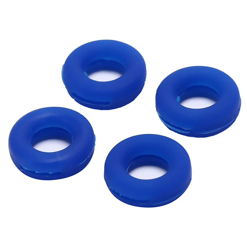 deep blue 2 пары круглых очков, ушные крючки, спортивные дужки, Нескользящие силиконовые ручки - Цвет: deep blue