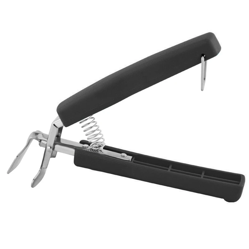 Home Camping Hinking Anti-caliente Anti-escaldo olla tazón bandeja utensilios de cocina Picnic brazo soporte mango Clip abrazadera