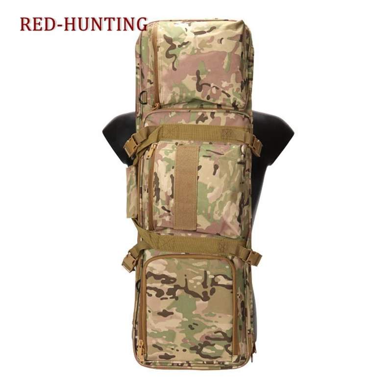 

33"/85CM Airsoft Military Tactical Dual AEG Rifle Gun Carrying Bag Case Backpack