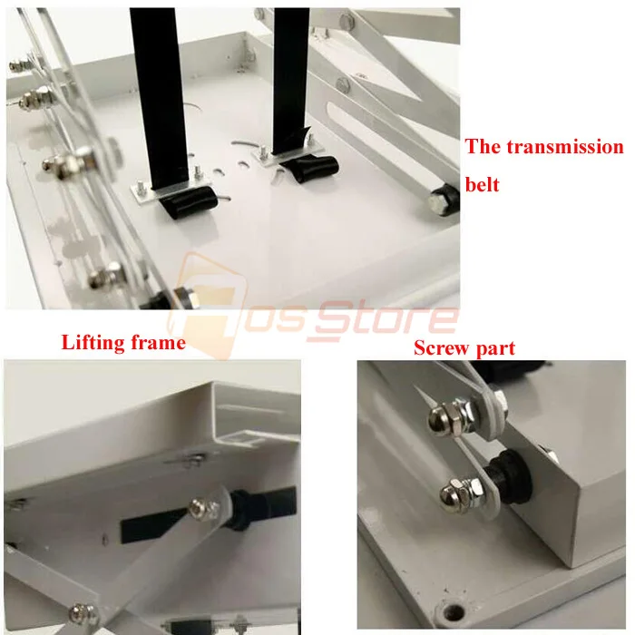1 м Электрический моторизованный ножничный подъемник для проектора дистанционное управление электрический кронштейн для крепления к потолку подставка для проектора