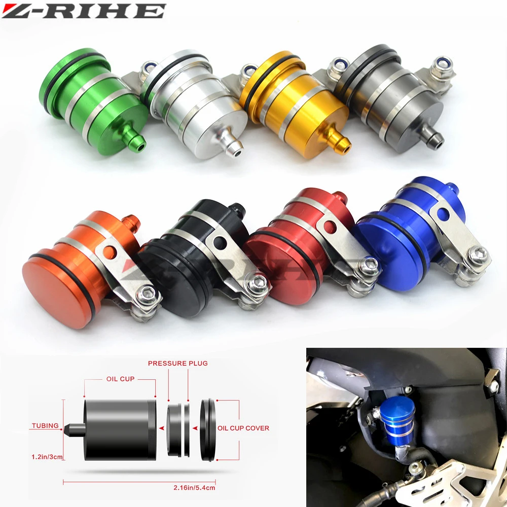 Motorcycle Brake Reservoir Clutch Tank Fluid Oil Cup For kawasaki z800 z1000 yamaha r1 r3 r6 r15 r25 mt-07 mt-09 mt07 Oil Cup