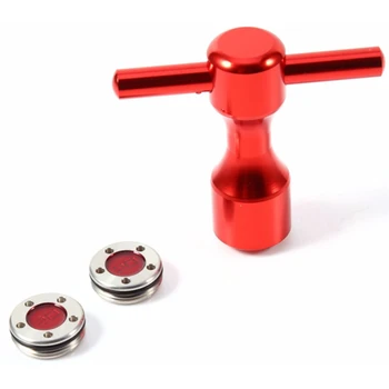 

2PCS Putter Weight Wrench Aluminium Alloy Golf Screw Wrench 5g/10g/15g/20g Putter T Weight Golf Putter Spanner