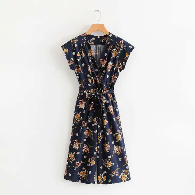 womens navy jumpsuit uk