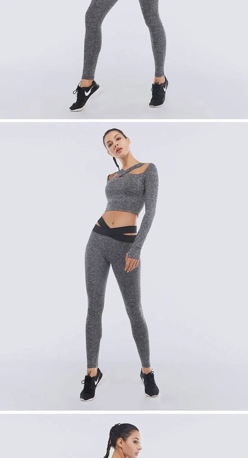 VANSYDICAL Yoga Top For Women Yoga Shirts Long Sleeve Gym Shirts Fitness Clothing Shirt Female Sports Tops Women Sport Shirt bts 19