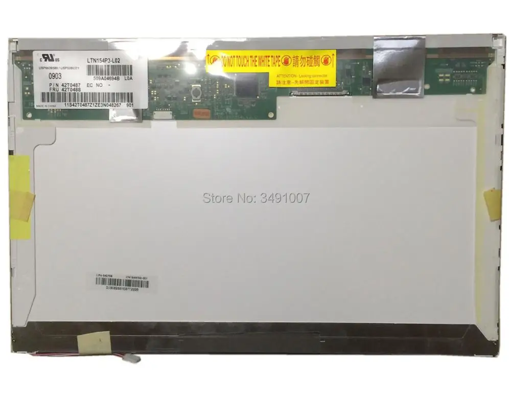 LTN154P3-L02 L04 L05 LCD Screen for LENOVO THINKPAD T500 R500 W500 Laptop NEW LTN154P3-L02 L04 L05 LCD Screen for LENOVO THINKPAD T500 R500 W500 Laptop NEW