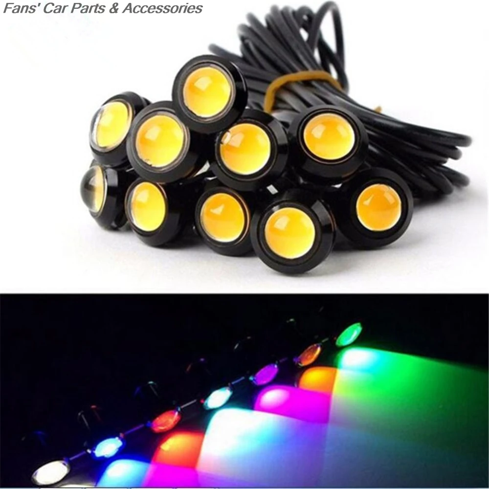 2017 18MM Car Led Lights Hawkeye lamp 9W Thin Screw Rogue Reversing