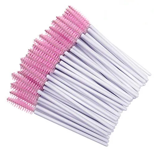 

300PCs/Pack HOT Sale Disposable Micro Eyelash Brushes Mascara Applicator Wand Brushes Comb Eye Lash Brush Makeup Tools Cosmetic