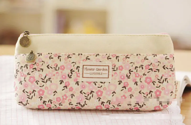 1PC Fashion Cosmetic Bag Casual Pen Pencil Case 3 Colors