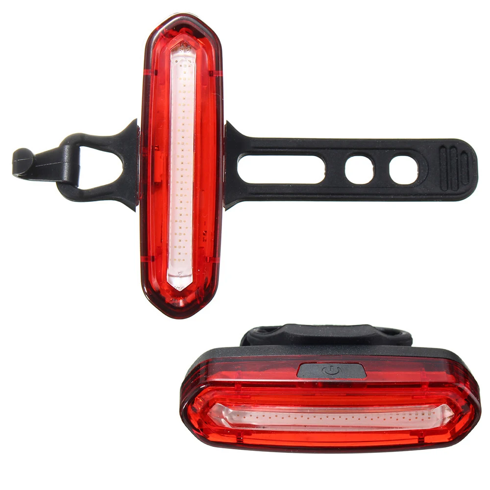 Discount Cycling Taillight 120Lumens USB Rechargeable Bike Rear Light Waterproof MTB Road Bike Light 14