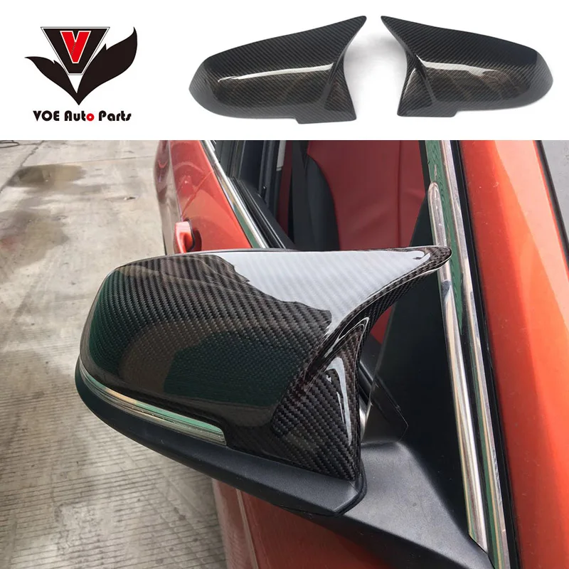 Новинка запасные боковые зеркала из углеродного волокна M Look F30 для BMW 1 2 3 4 серии F20