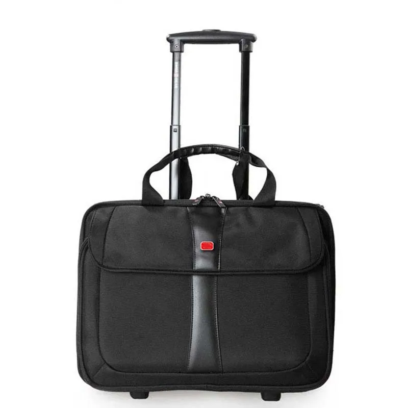 

BeaSumore Multifunction Men Business Rolling Luggage Computer Trolley 16 inch carry on Travel Bag Women Suitcase Wheels Trunk