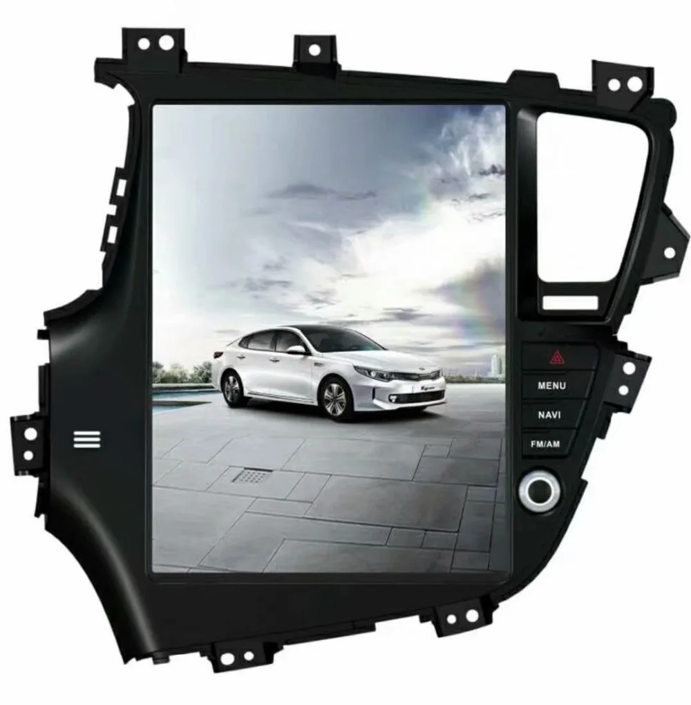 12," большой сенсорный экран tesla стиль android 7,12 автомобильный dvd мультимедийный плеер для KIA K5 optima 2011-Авто A/C 2012-автомобильный аудио gps
