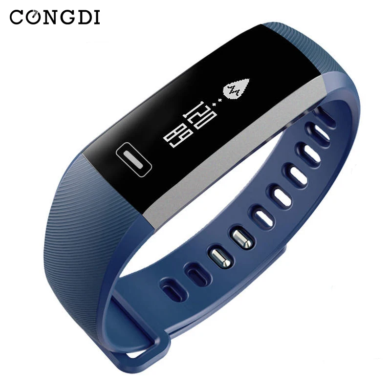 

Congdi Original R5PRO Smart wrist Band Sport Bracelet Watch Heartrate Blood Pressure Oxygen Oximeter intelligent For iOS Android