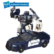 Hasbro игрушки-трансформеры последний рыцарь премьер издание Deluxe Баррикада Автобот Rollbar фигурку модель CarToy коллекция