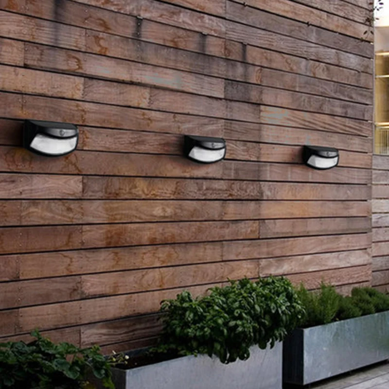 

Modern Solar Outdoor Waterproof Staircase Aisle Wall Lamp LED Exterior Courtyard Wall Light Balcony Garden Wall Sconce