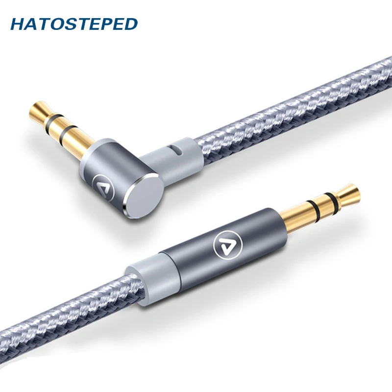 

Audio Cable 3.5 mm Aux Cable Male to Male Gold Plug Car Aux Cord for iphone 7 Samsung for speaker Audio Line auxiliary cable