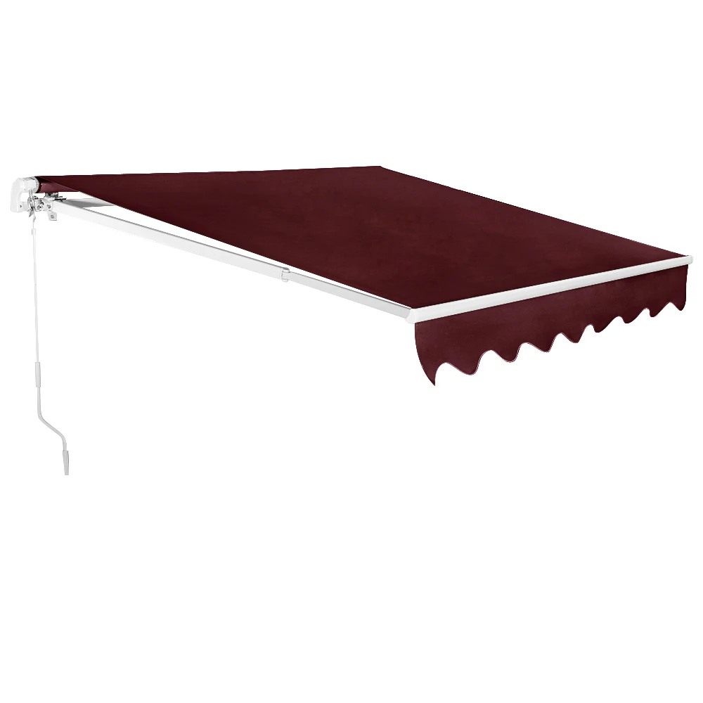 Panana Manual 3x2,5 m toldo exterior Patio jardín sombrilla refugio tela superior verde entrega rápida Panana Manual 3x2,5 m toldo exterior Patio jardín sombrilla refugio tela superior verde entrega rápida