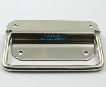 

2 Pieces 4" ( 100mm ) Stainless Steel Toolbox Puller Box Chest Handle