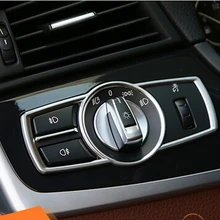 3 шт. ABS Регулировка передней фары Управление Накладка для BMW 5GT F07 2010 2011 2012 2013