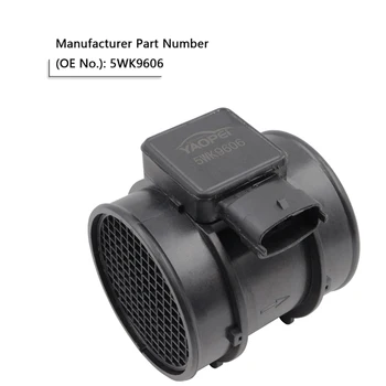 

5WK9606 Mass Air Flow MAF Sensor For Holden Combo Tigra Astra Barina Z18XE Saab 9-3 1.8i 5WK9606Z 90530463 5WK9 606 641