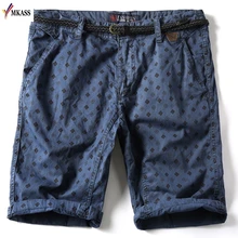 Горячая MKASS Брендовые мужские шорты летние мужские s Пляжные Шорты хлопковые повседневные мужские шорты Бермудские острова masculina плюс размер