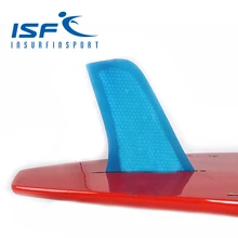 blue surfboard longboard fins quilhas paddle surfboard Fcs fins carbonfiber four Quad FCS future fin