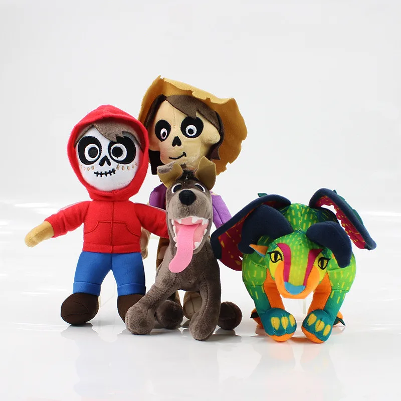 Плюшевые игрушки с изображением Коко из мультфильма Pixar Miguel Hector Dante Dog Death Pepita