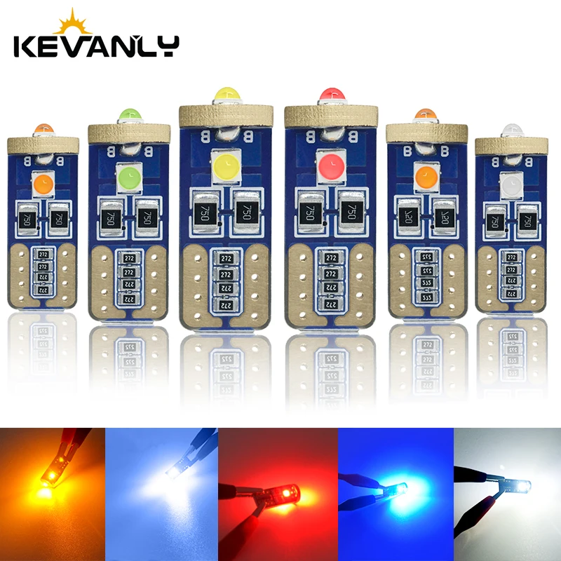 1 шт t10 w5w canbus салона светильник 194 501 3 SMD 3030 светодиодная приборная подсветка s Клин