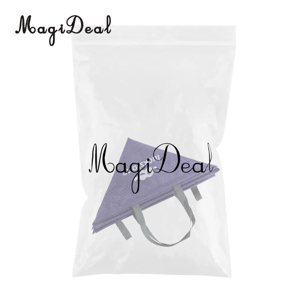 MagiDeal 1Pc Folding Lightweight Nylon Rock Climbing Arborist Throw Line Weight Rope Cord Storagecube Bag Gear Equipment Holder